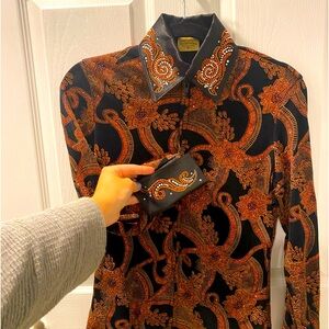 Western Show Shirt Women’s Medium